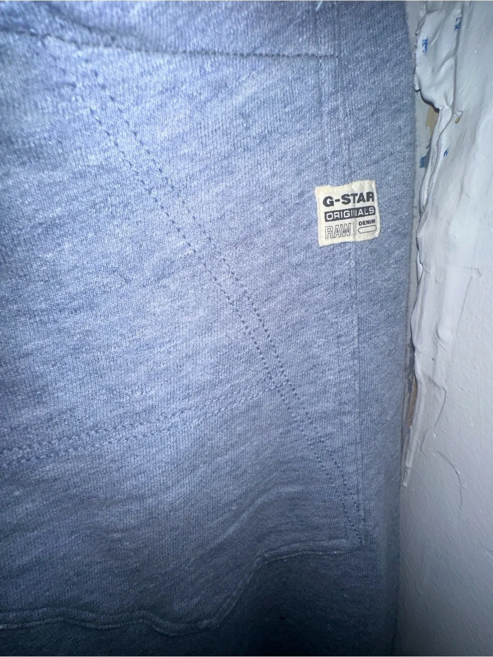 G-Star Light Gray Drawstring Joggers